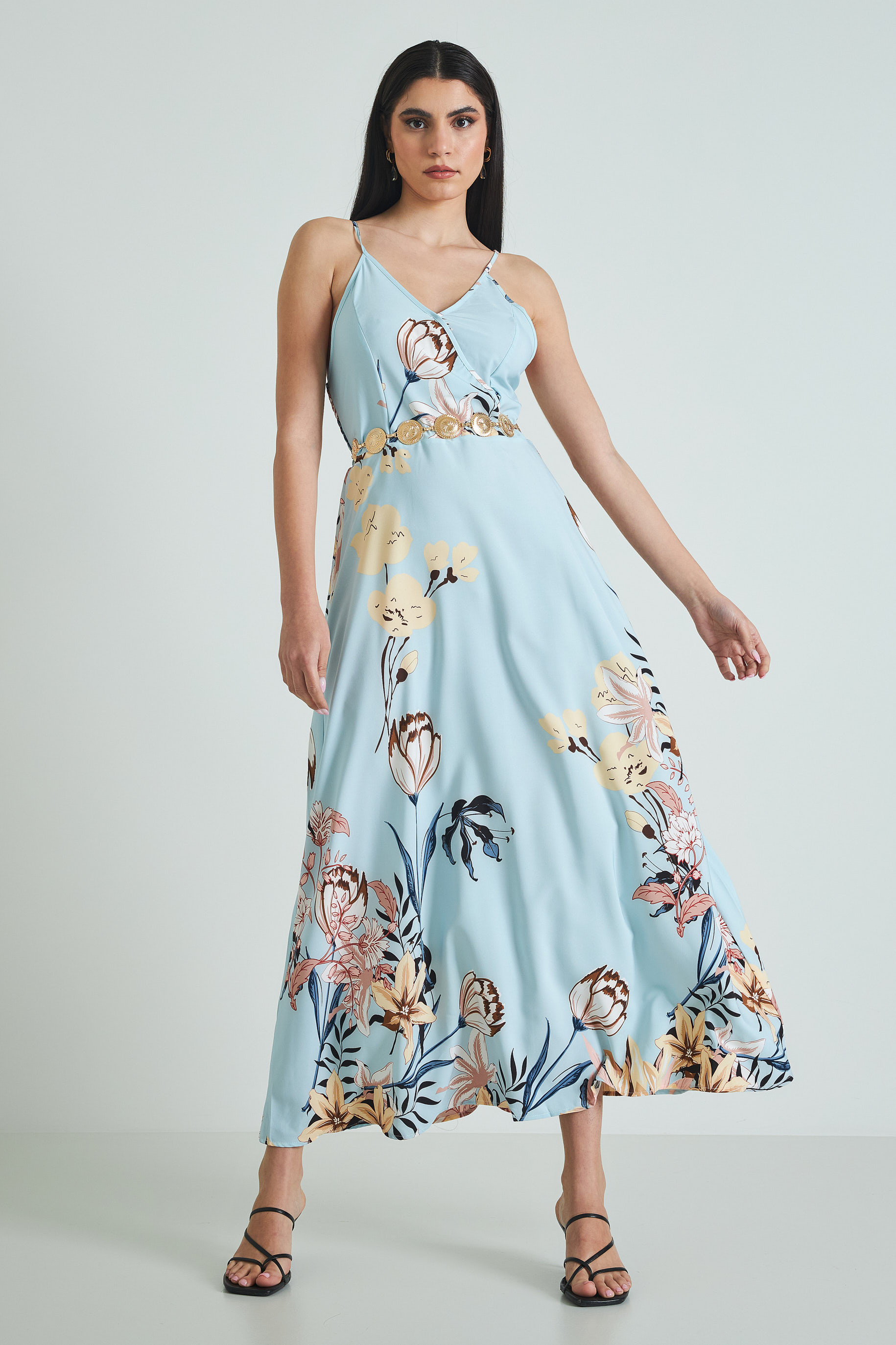 Εικόνα της Φόρεμα μακρύ floral