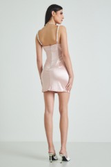 Picture of Mini dress with pearl straps