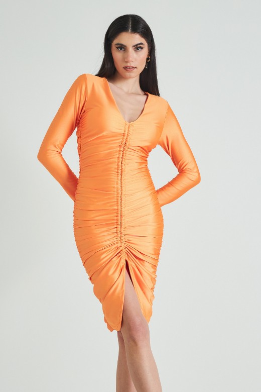 Picture of Bodycon ruffled dress