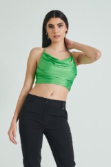 Εικόνα της Crop top με λεπτές τιράντες