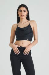 Εικόνα της Crop top με λεπτές τιράντες