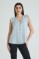 Picture of Sleeveless blouse with buttons