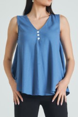 Picture of Evase blouse with buttons