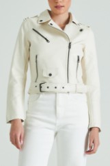 Picture of Biker jacket with belt