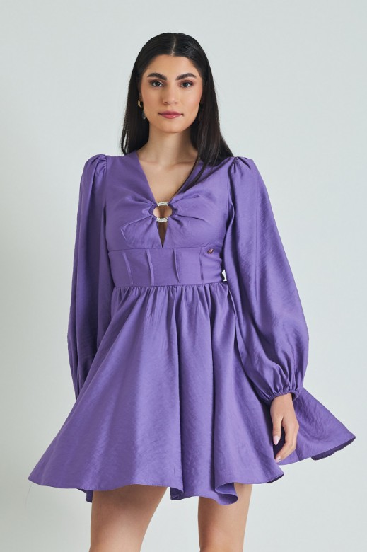 Picture of Dress with big sleeves