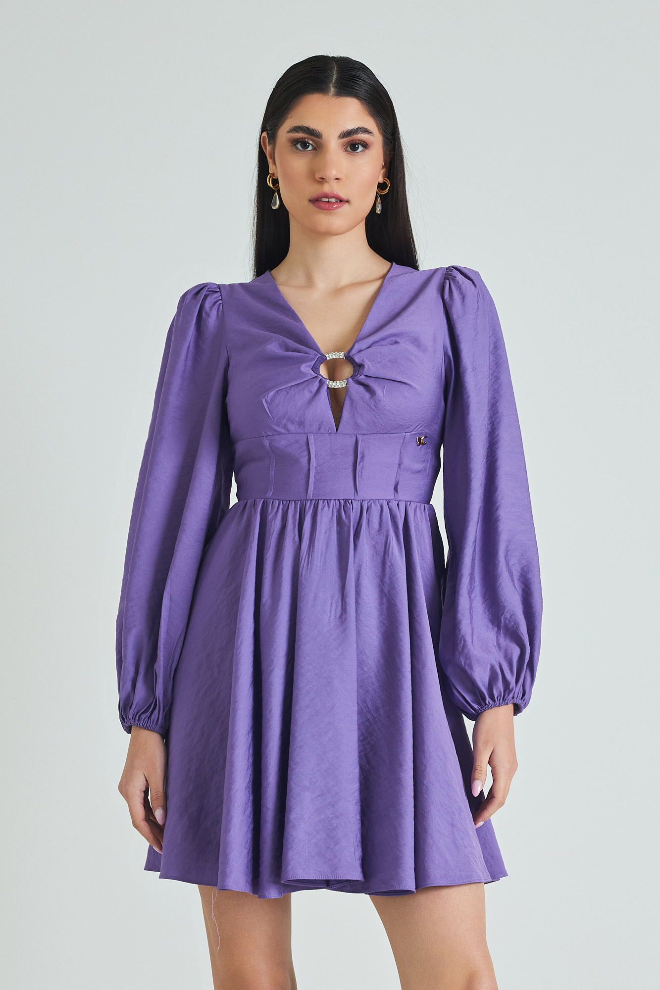 Picture of Dress with big sleeves