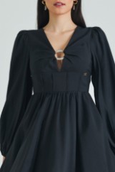 Picture of Dress with big sleeves