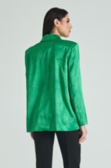 Picture of Satin oversized blazer