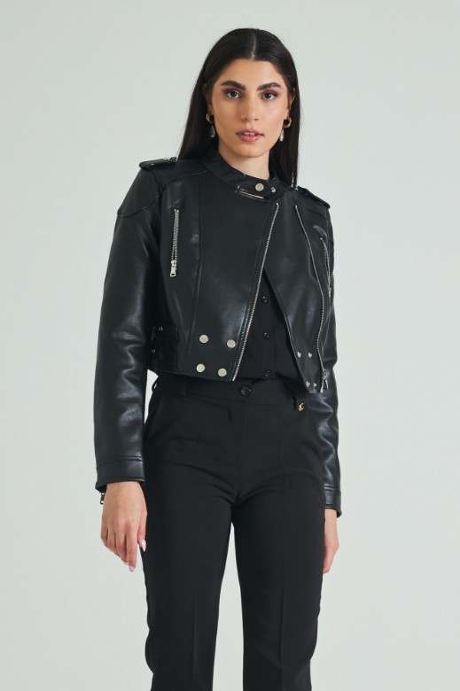 Picture of Collar biker jacket