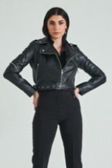 Picture of Biker jacket with belts