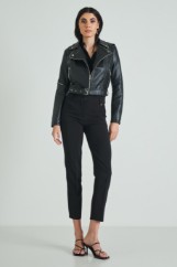 Picture of Biker jacket with belts