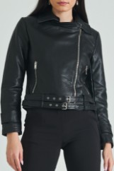 Picture of Belted biker jacket
