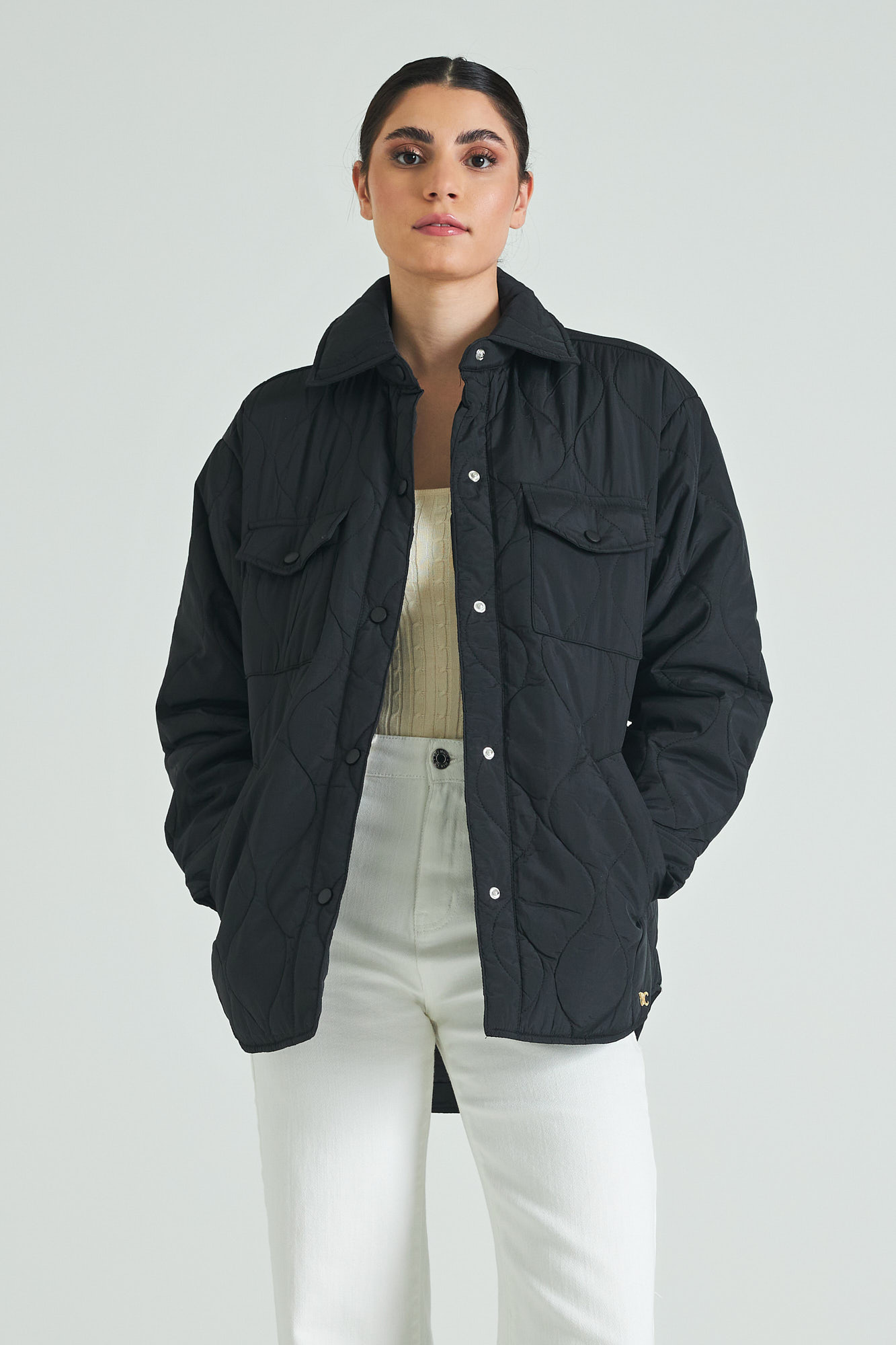 Picture of Puffer jacket with collar