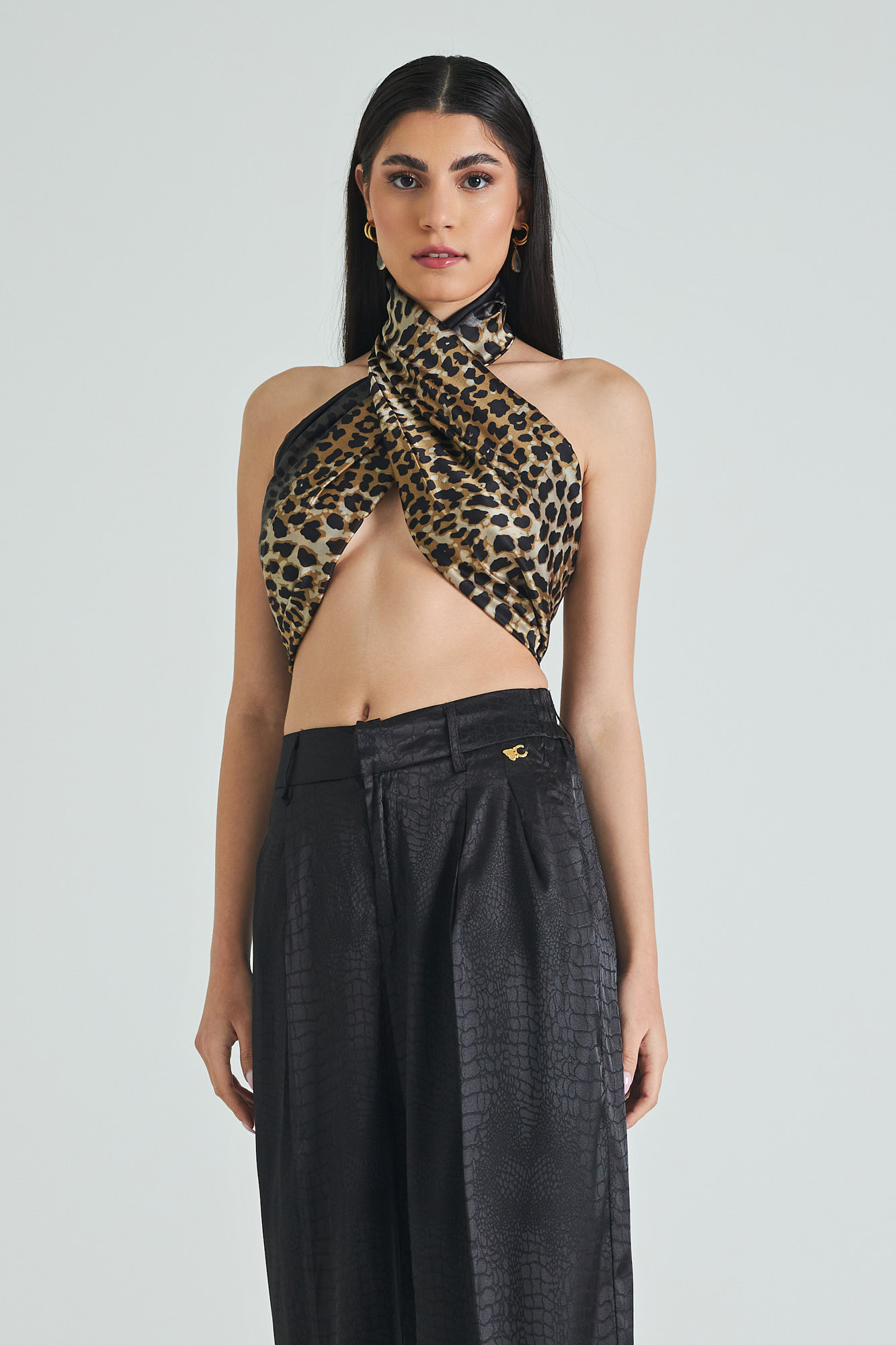 Picture of Silk pashmina animal print