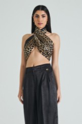 Picture of Silk pashmina animal print
