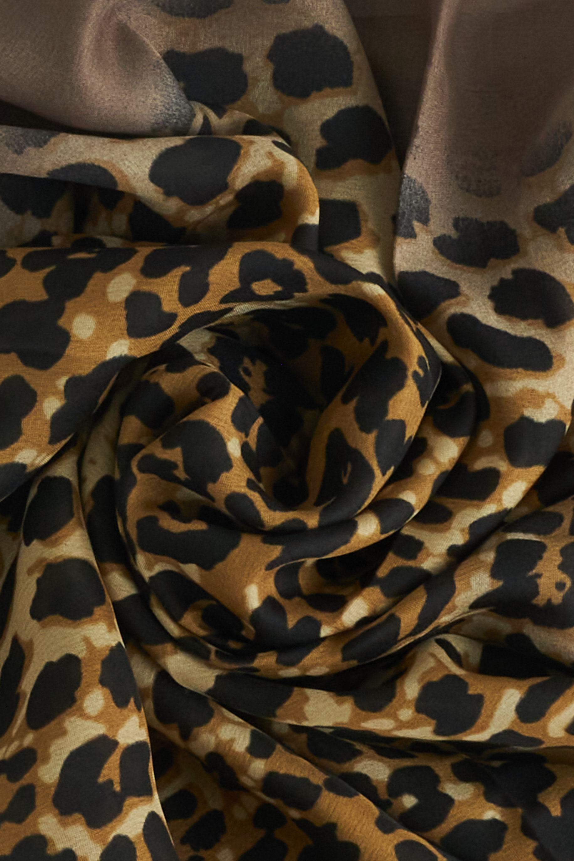 Εικόνα της Πασμίνα μεταξωτή animal print