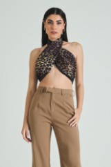 Picture of Silk pashmina animal print