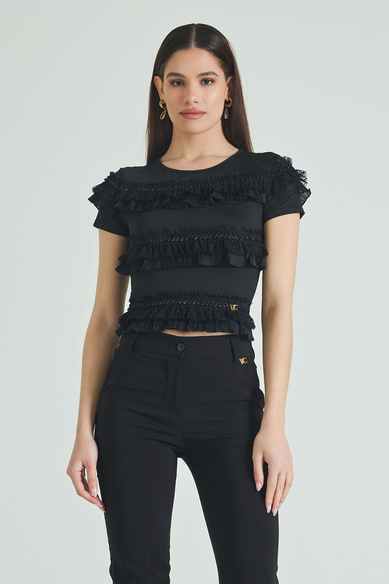 Picture of Ruffle crop top