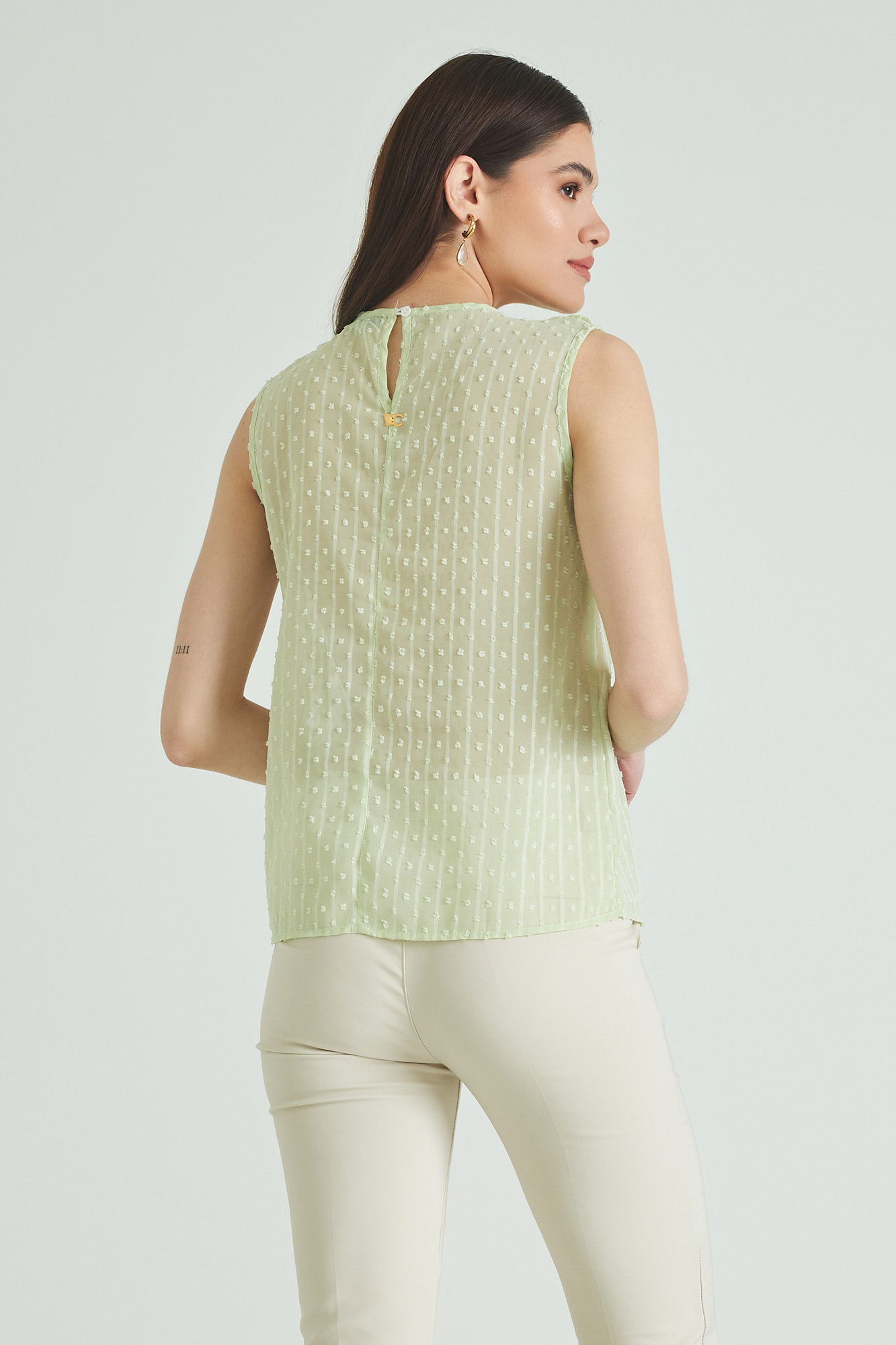 Picture of Chiffon blouse with ruffles