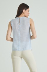 Picture of Chiffon blouse with ruffles