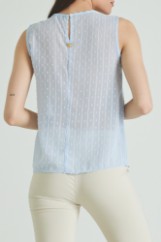 Picture of Chiffon blouse with ruffles