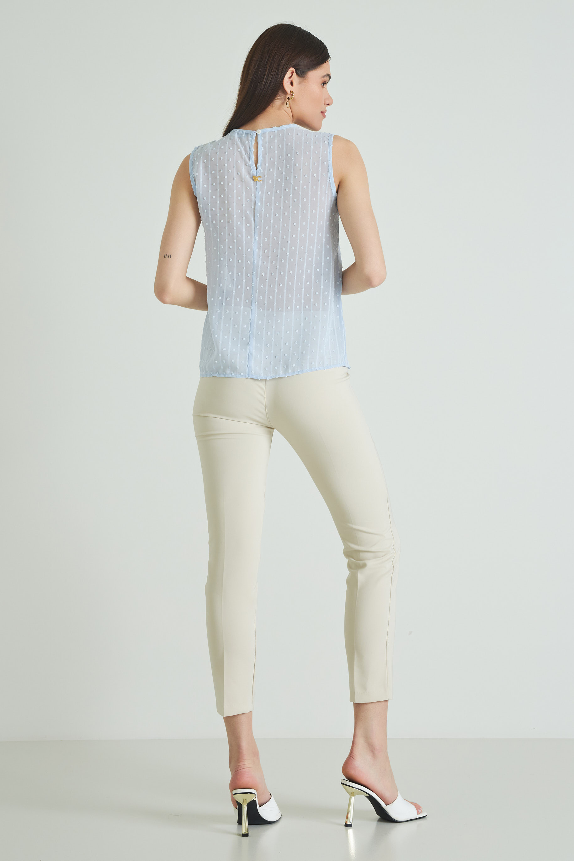 Picture of Chiffon blouse with ruffles
