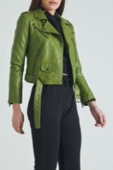 Picture of Biker jacket with belt