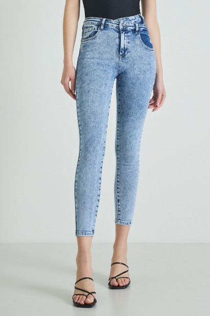 Picture of Denim skinny trousers