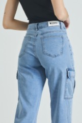Picture of Denim cargo pants