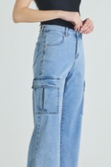 Picture of Denim cargo pants