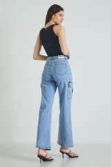 Picture of Denim cargo pants