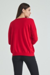 Picture of Oversized knitted blouse