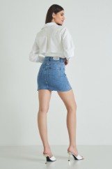 Picture of Denim mini skirt