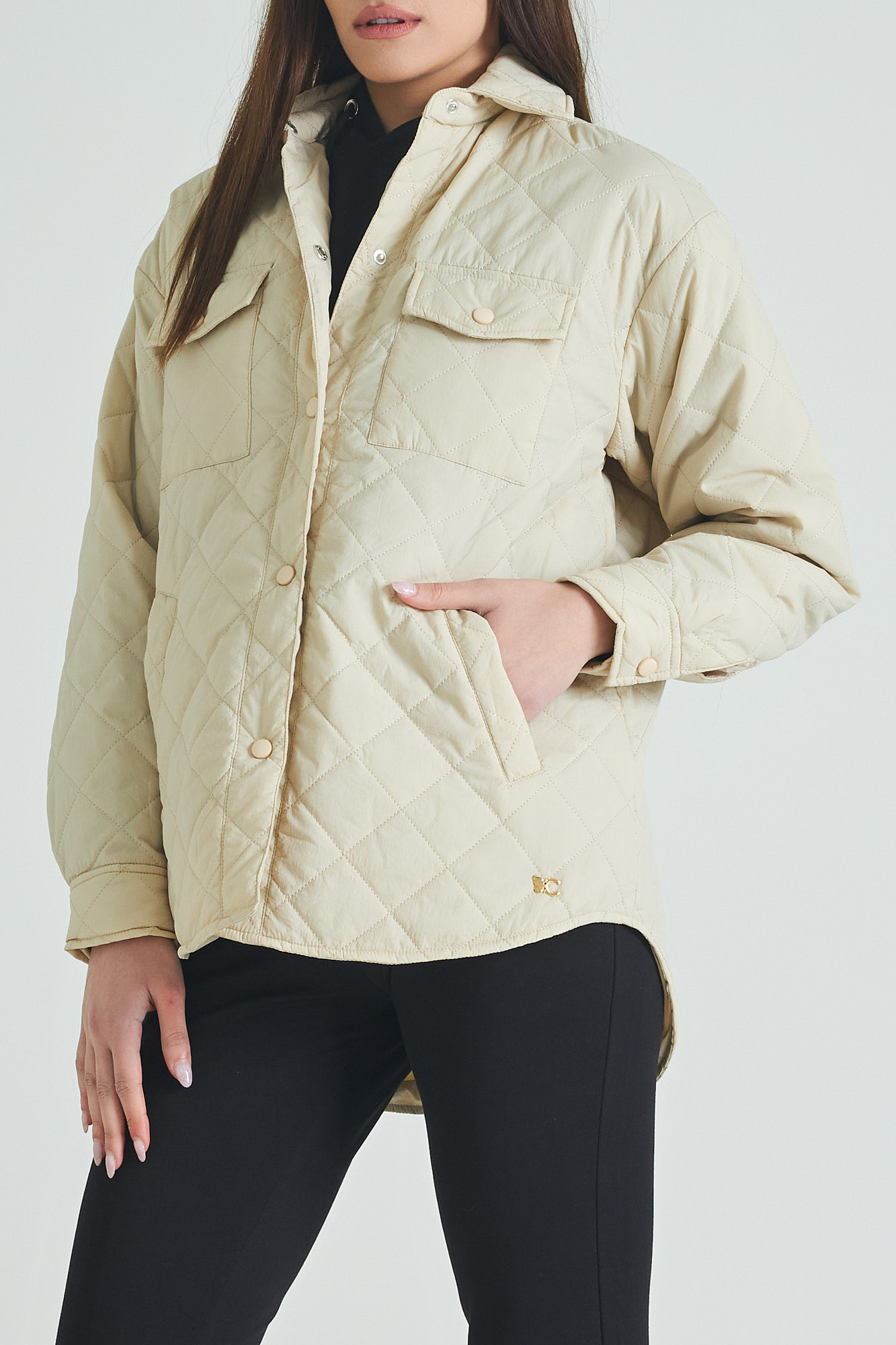 Picture of Puffer jacket with collar