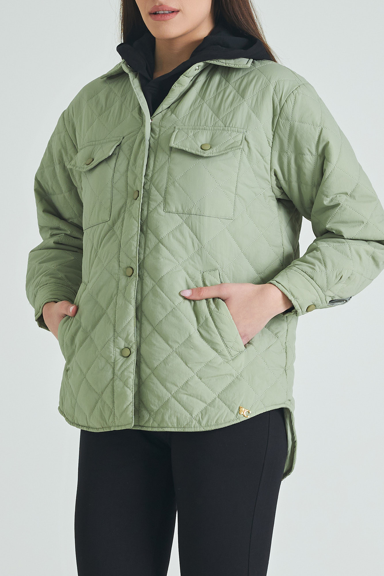 Picture of Puffer jacket with collar