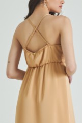 Picture of Split satin dress