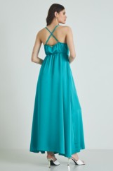 Picture of Split satin dress