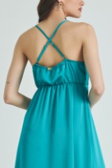 Picture of Split satin dress