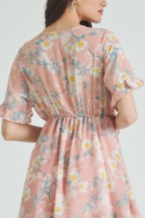 Picture of Ruffled chiffon dress