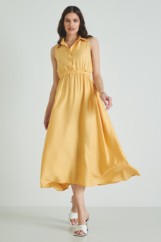 Picture of Collar maxi dress