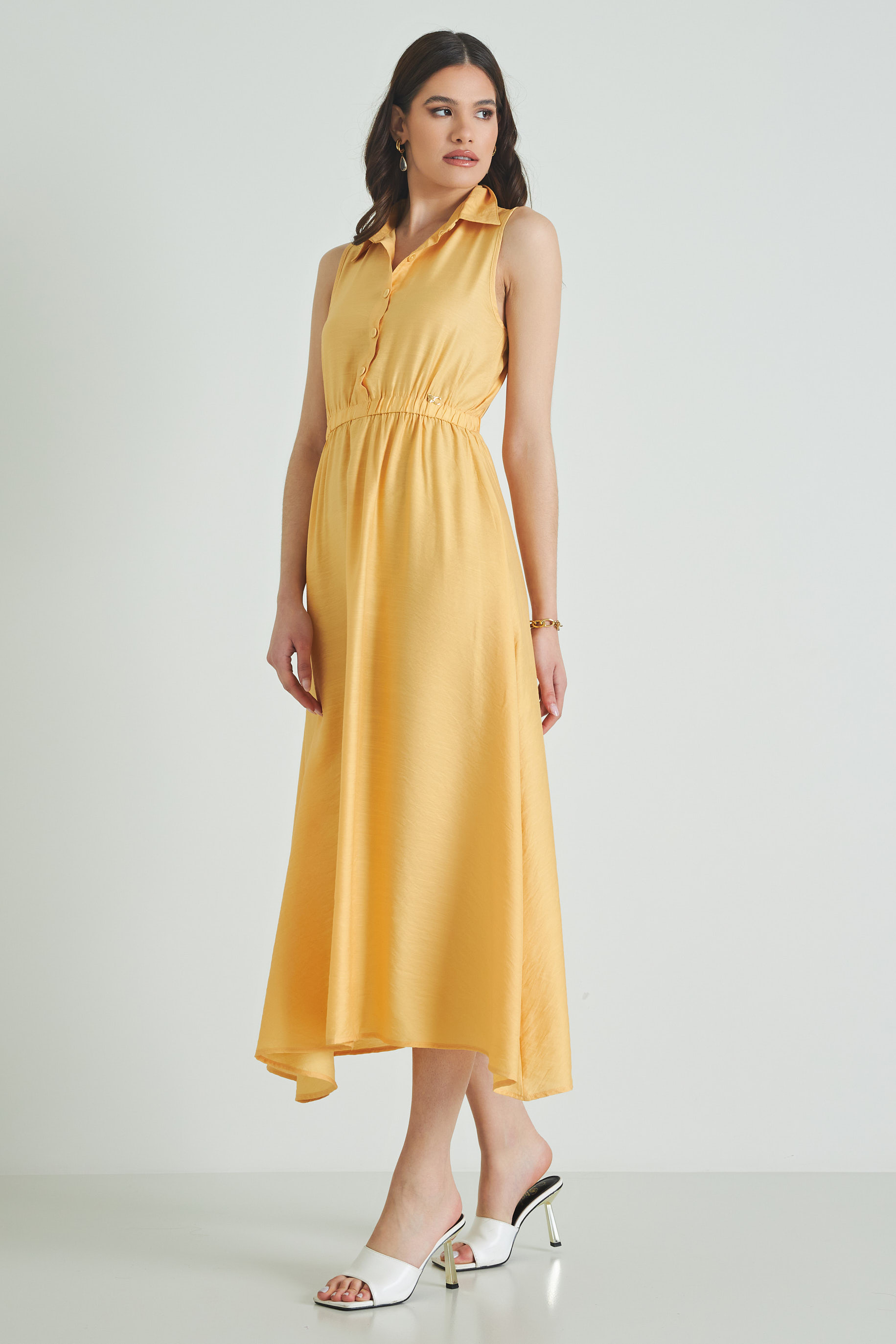 Picture of Collar maxi dress