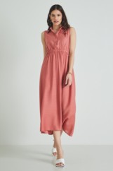 Picture of Collar maxi dress