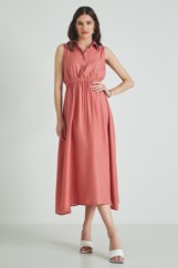 Picture of Collar maxi dress