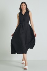 Picture of Collar maxi dress