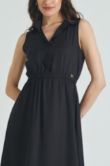 Picture of Collar maxi dress