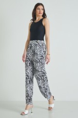 Picture of Animal print pants with pockets