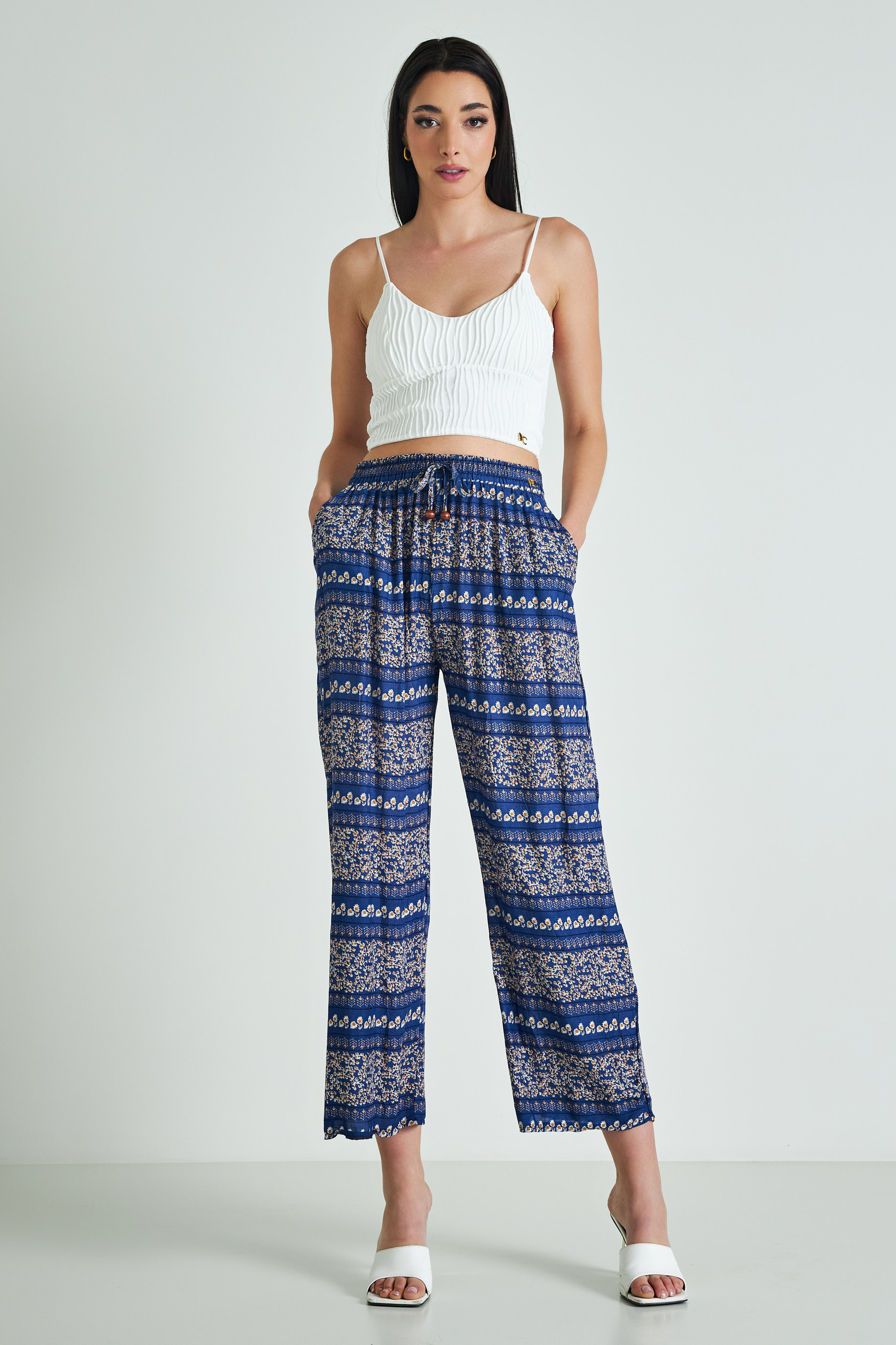 Picture of Printed airy pants