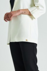 Picture of Straight 3/4 sleeve blazer