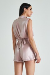 Εικόνα της Playsuit σατινέ με βάτες