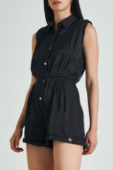 Picture of Satin padded playsuit